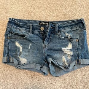 Express Jean shorts